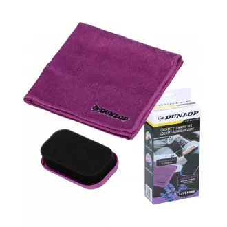   Dunlop szivacs + levendula illatú mikroszálas kendő készlet