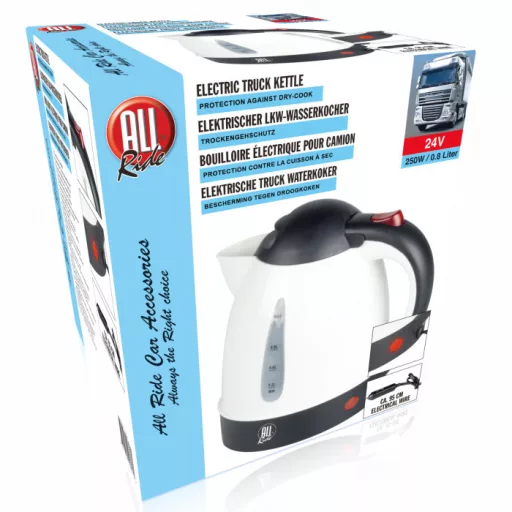 All Ride, Vízforraló, 24V, 0,8L, 250W
