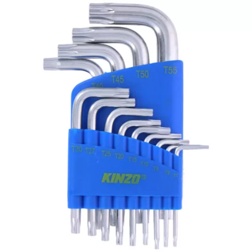 Kinzo Torx imbuszkulcs készlet, 13 Db-os
