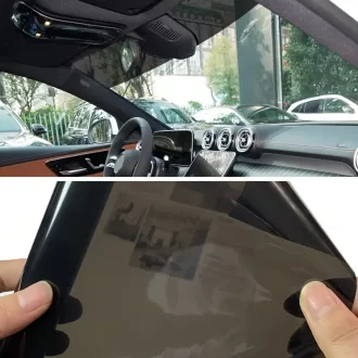 SZÉLVÉDŐFÓLIA CSÍK FEKETE (Szélvédő napvédő)