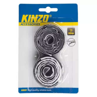 Kinzo Tépőzár Öntapadós 2db, 1mx20mm