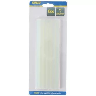 Kinzo Ragasztórúd Pisztolyhoz 6 db 11X200 mm