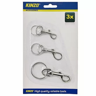 KINZO KARABINER SZETT 3 DB-OS