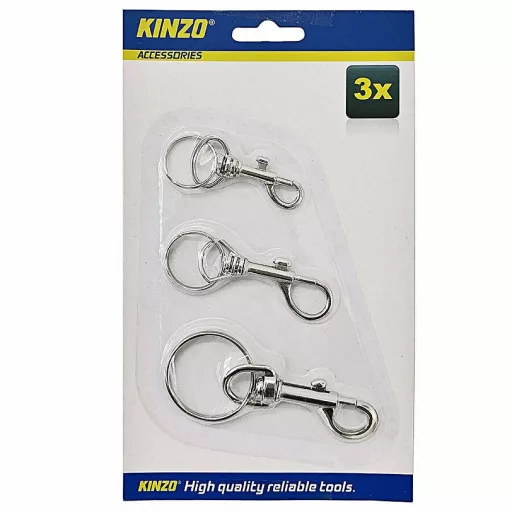 KINZO KARABINER SZETT 3 DB-OS