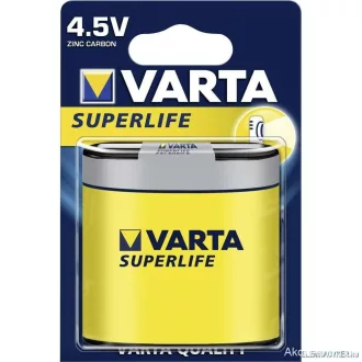Varta 4,5V 3R12 Superlife C/1 féltartós lapos elem