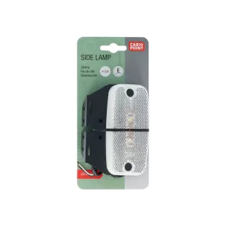 Carpoint SZÉLESSÉGJELZŐ FEHÉR LED 9-32V E9 KONZOLOS
