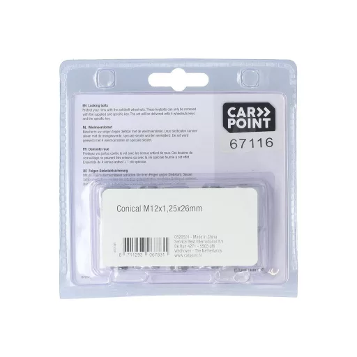 KERÉKŐR BEST -A-12X1,25X26MM