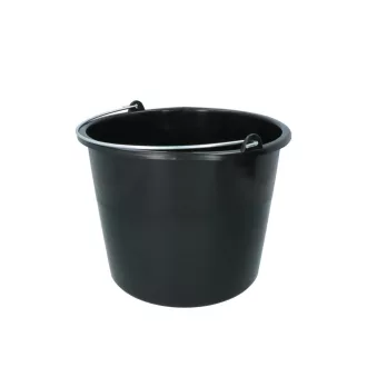 VÖDÖR 12L MŰANYAG FEKETE