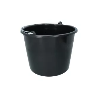 VÖDÖR 12L MŰANYAG FEKETE