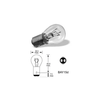 Carpoint 12V 27/7W Izzó, Darabos