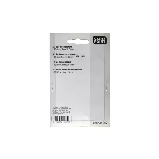 Carpoint Lemezcsavar Hangszóróhoz 4mmX15mm 100 db-os