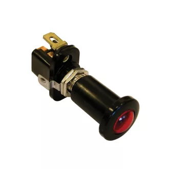 KAPCSOLÓ NYOMÓGOMB PIROS