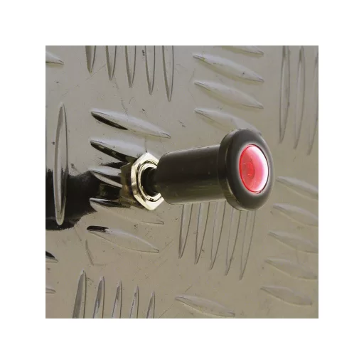 KAPCSOLÓ NYOMÓGOMB PIROS