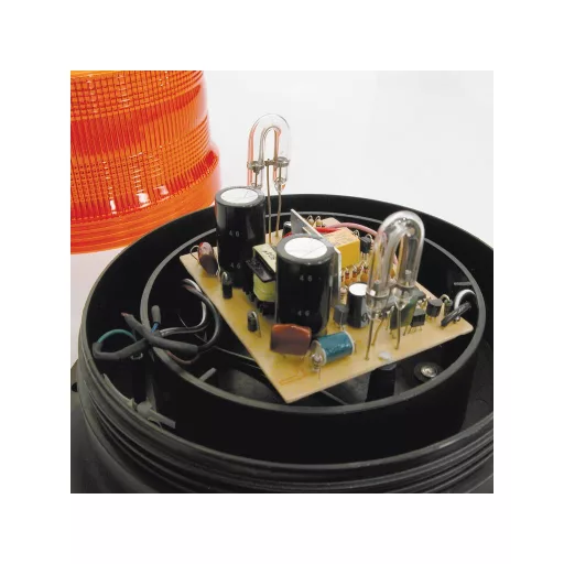 Carpoint Villogó, Xenon, Sárga, Mágneses, 12V