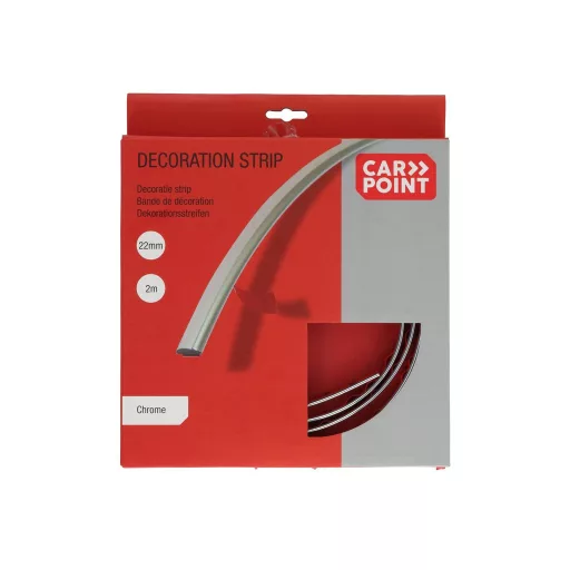 Carpoint DÍSZCSÍK KRÓM 22MM 2 M