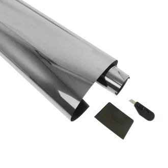 Carpoint Ablak Fólia 300X76 cm, 10%, Ezüst