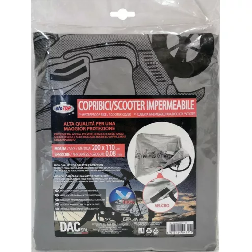 Oto Top Takaróponyva Kerékpárhoz és Robogóhoz 110x205cm Peva
