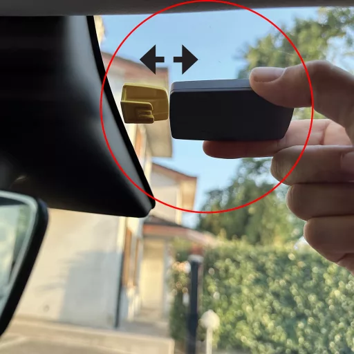 OtoTop Öntapadós Telepass Tartó