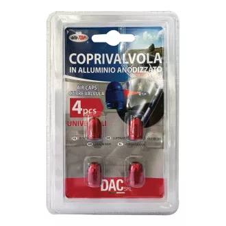 SZELEPSAPKA 4 DB-OS PIROS ALU