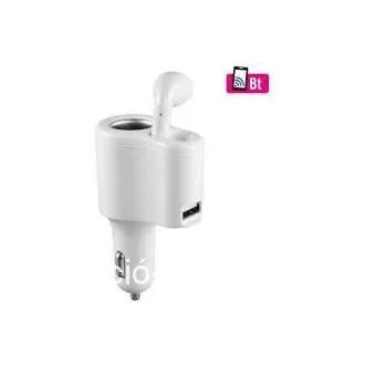 Fülhallgatós autóstöltő szivargyújtóba SABT 31