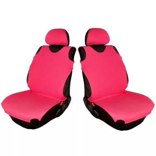 Trikó üléshuzat párban pamut PINK, Rózsaszín Prémium