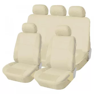   Univerzális prémium Sport üléshuzat (osztható) Lux - Bézs-Bézs