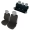 Trikó üléshuzat pamut előre-hátra komplett szett, választható szín!