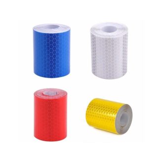 Fényvisszaverő csík PIROS 5cm x 10méter