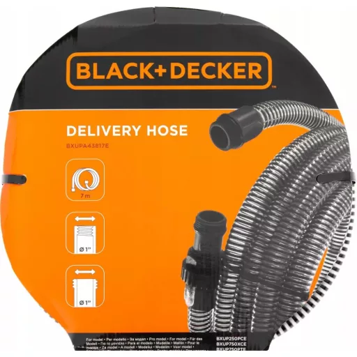 BLACK+DECKER nyomócső 1" 7m merülő szivattyúhoz