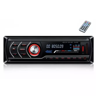 1DIN Fejegység MP3 TF/USB Bluetooth + Távirányító