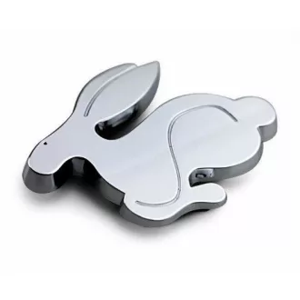 3D fém Nyúl autó logó
