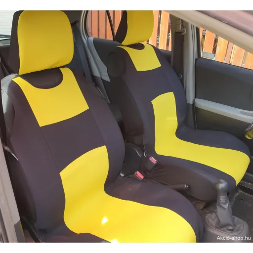 Autó üléshuzat Gyári szivacsos kárpit trikó előre hátra több színben