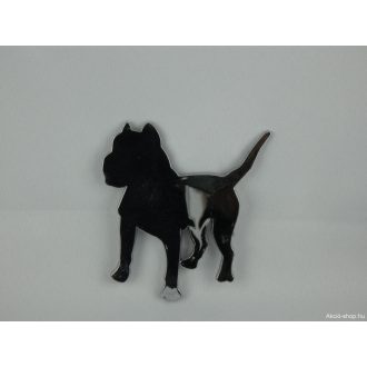 Öntapadó krómozott Boxer kutya