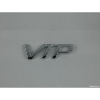 Öntapadó króm embléma VIP