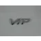 Öntapadó króm embléma VIP