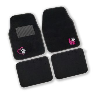 CSAJOS AUTÓSZŐNYEG -LOVE KUTYÁS 4DB-OS SZETT 29032