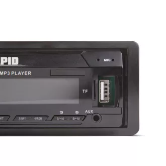   Fejegység "Rapid" - 1 DIN - 4 x 50 W - BT - MP3 - AUX - SD - USB