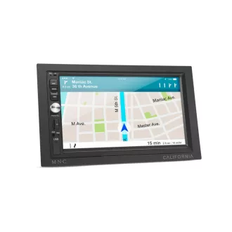   Multimédiás fejegység "California" - 2 DIN - 4 x 50 W - WiFi - BT - MP5 - AUX - SD - USB