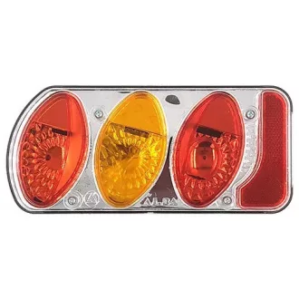 Utánfutó hátsó világítás 5 funkciós balos RL41