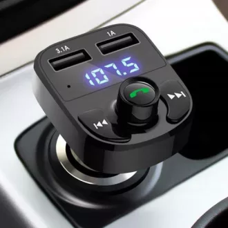 X8 Bluetooth Transmitter LCD kijelzővel 12V