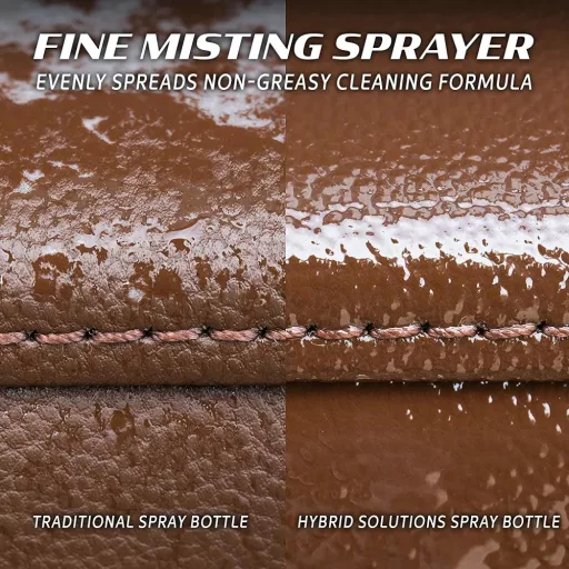 Bőrtisztító- és ápoló prémium spray 53705 Turtle Wax Hybrid Solution Leather Mist 591ml