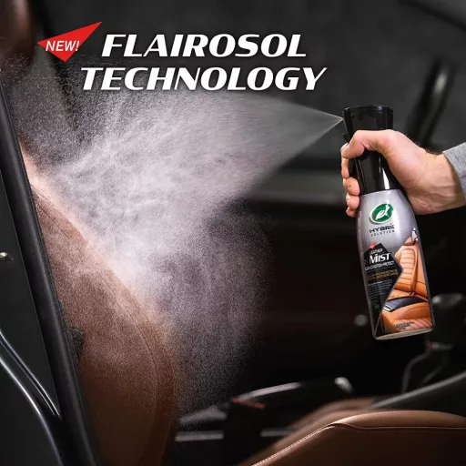 Bőrtisztító- és ápoló prémium spray 53705 Turtle Wax Hybrid Solution Leather Mist 591ml