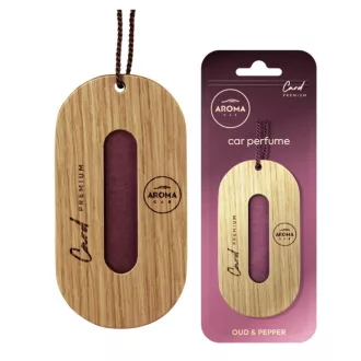 Aroma Car Card Illatosító, Oud-pepper