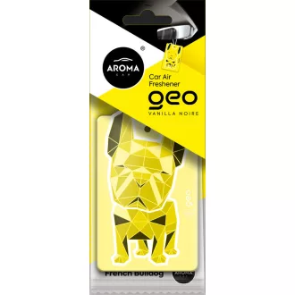 Aroma Car Illatosító, Geo Dog Yellow Vanília Noire