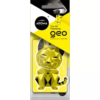 Aroma Car, Illatosító, Geo Cat Yellow Vanilla Noire