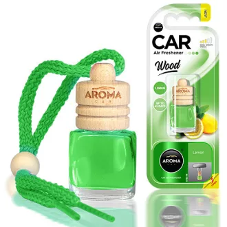 Aroma Car Illatosító, Wood, Lemon, 6 ml