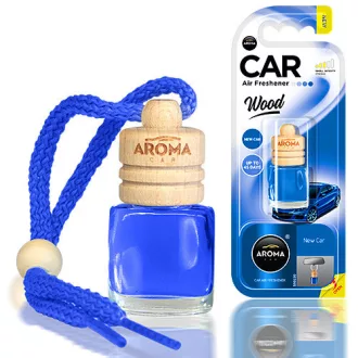 Aroma Car Illatosító, Wood, New Car, 6 ml