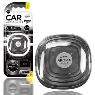 Aroma Car Illatosító, Loop Gél, Black