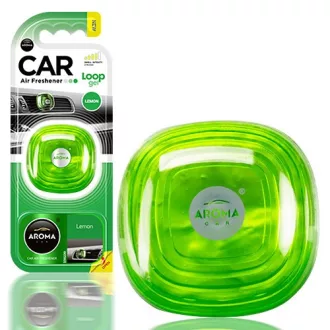Aroma Car Illatosító, Loop Gél, Lemon