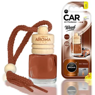 Aroma Car Illatosító, Wood, Anti-Tobacco, 6 ml
